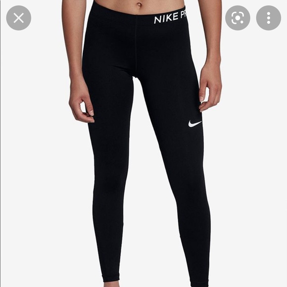 Nike Pants - Nike pro dri-fit black workout leggings size medium